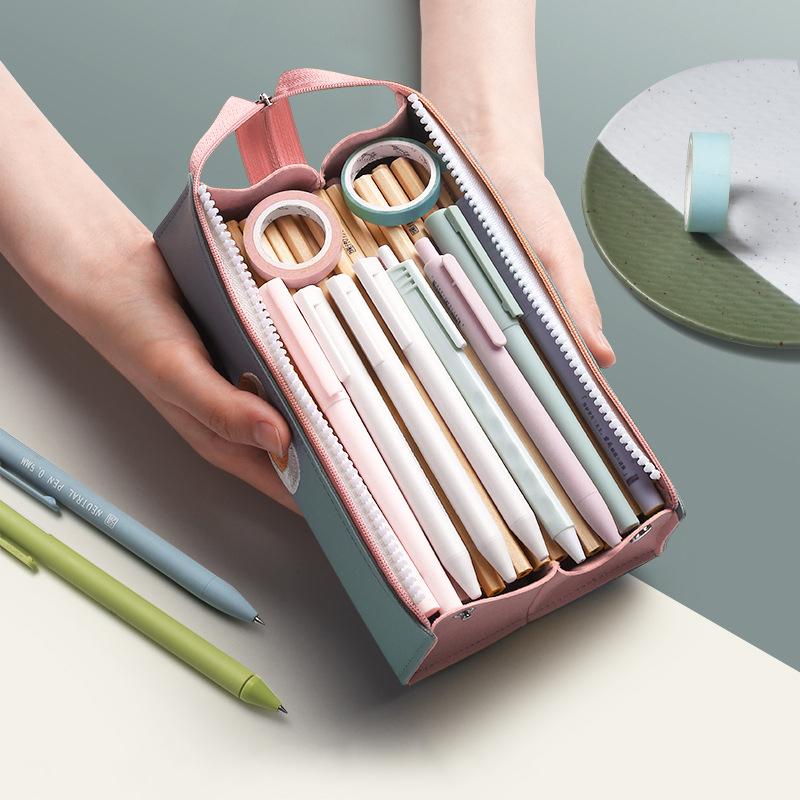 ペンケース かわいい筆箱 韓国で人気の文房具 ペンバッグポーチ エスコラー 学用品 大容量スクオラ ペンケース Aet ときてん 通販 Yahoo ショッピング