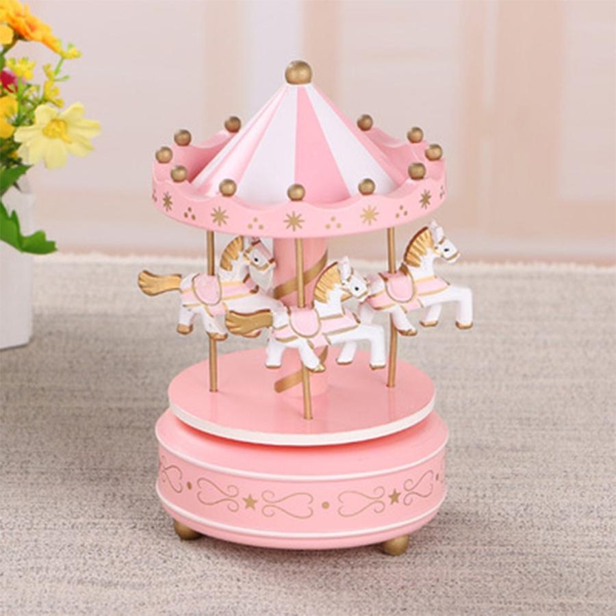 メリーゴーラウンド 木製オルゴール おもちゃ 子供 赤ちゃん カルーセル馬オルゴール クリスマス結婚式誕生日バレンタイン Aet ときてん 通販 Yahoo ショッピング