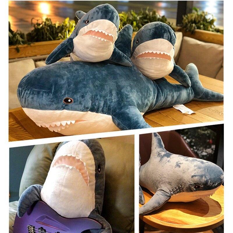 豪華ラッピング無料 大きな口 かわいいぬいぐるみ 白い歯 誕生日クリスマスプレゼント1個 ぬいぐるみ 柔らかいぬいぐるみクッション クールなソファ枕 その他おもちゃ バリエーション 80cm