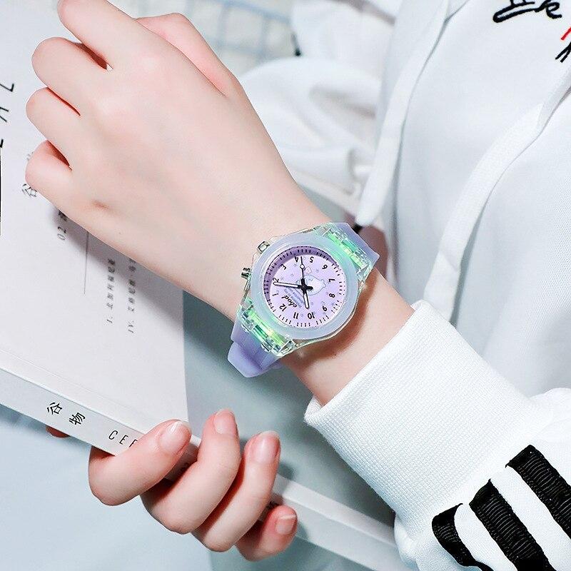 子供向けの時計 ファッション時計 シリコンバンド 光る時計 かわいい子供の腕時計 子供に贈るギフト 腕時計 Aet ときてん 通販 Yahoo ショッピング