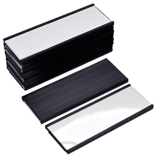 Good L マグネットネームプレート10 ブラック 10個セット 新生活