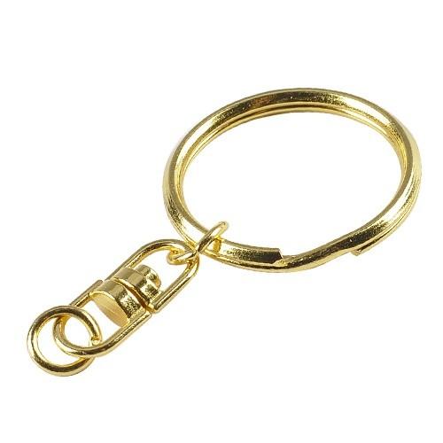 K18 K14WG ゴールド 二重リング 二重丸カン 二重リング 丸カン 外径20mm 30個セット 全5色