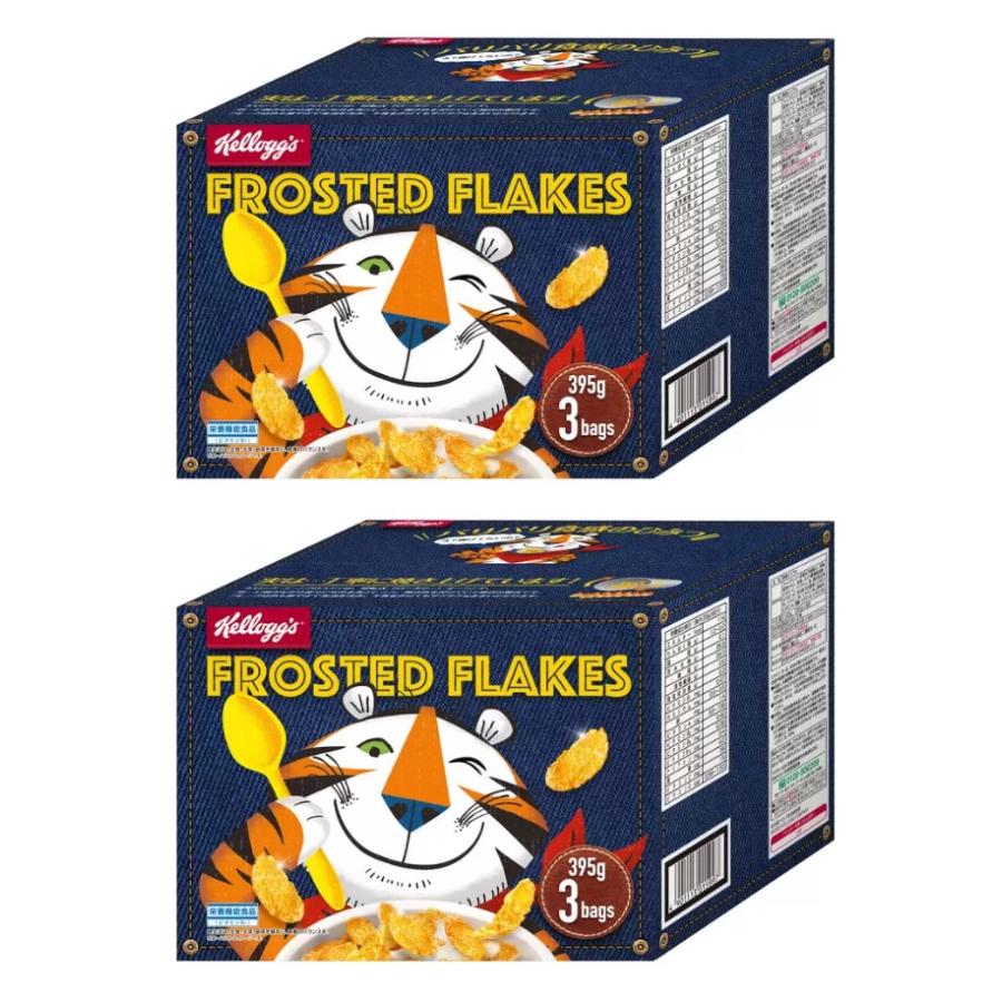 ケロッグ（Kellogg's） 2箱 コーンフロスティ 395g ×3個 ×2 509313
