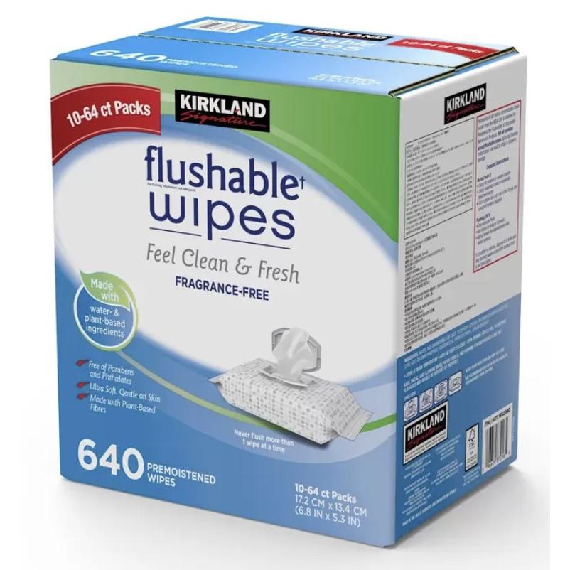 KIRKLAND signature（カークランドシグネチャー） 流せるウェット