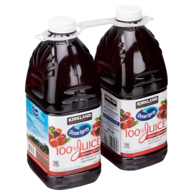 コストコ（Costco） クランベリーフルーツミックスジュース 2.83L 2本