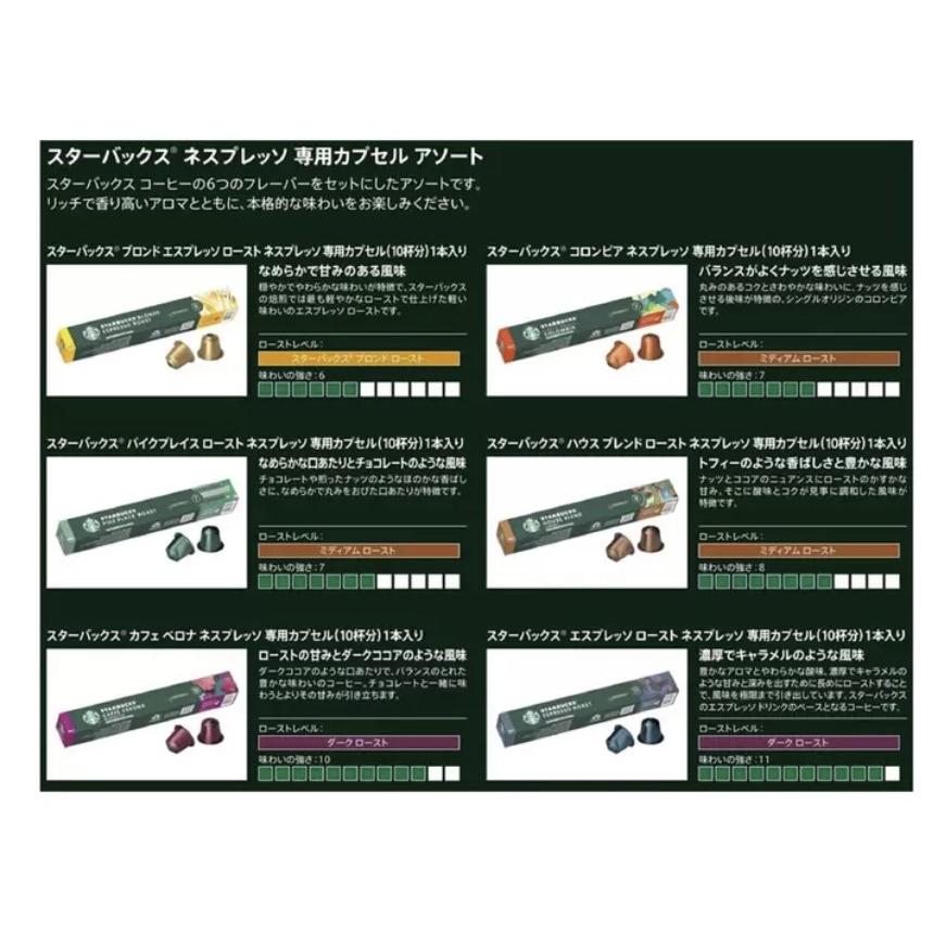 スターバックス ネスプレッソ互換カプセル バラエティー 60 スターバックス ネスプレッソ互換カプセル バラエティー 60