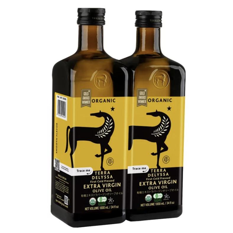 TERRA DELYSSA エキストラバージン オリーブオイル 1000ml x 2 362996