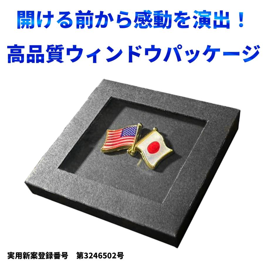 国旗ピンバッジ 日本と57カ国組み合わせ 友好バッジ ダブル国旗 |  | 56