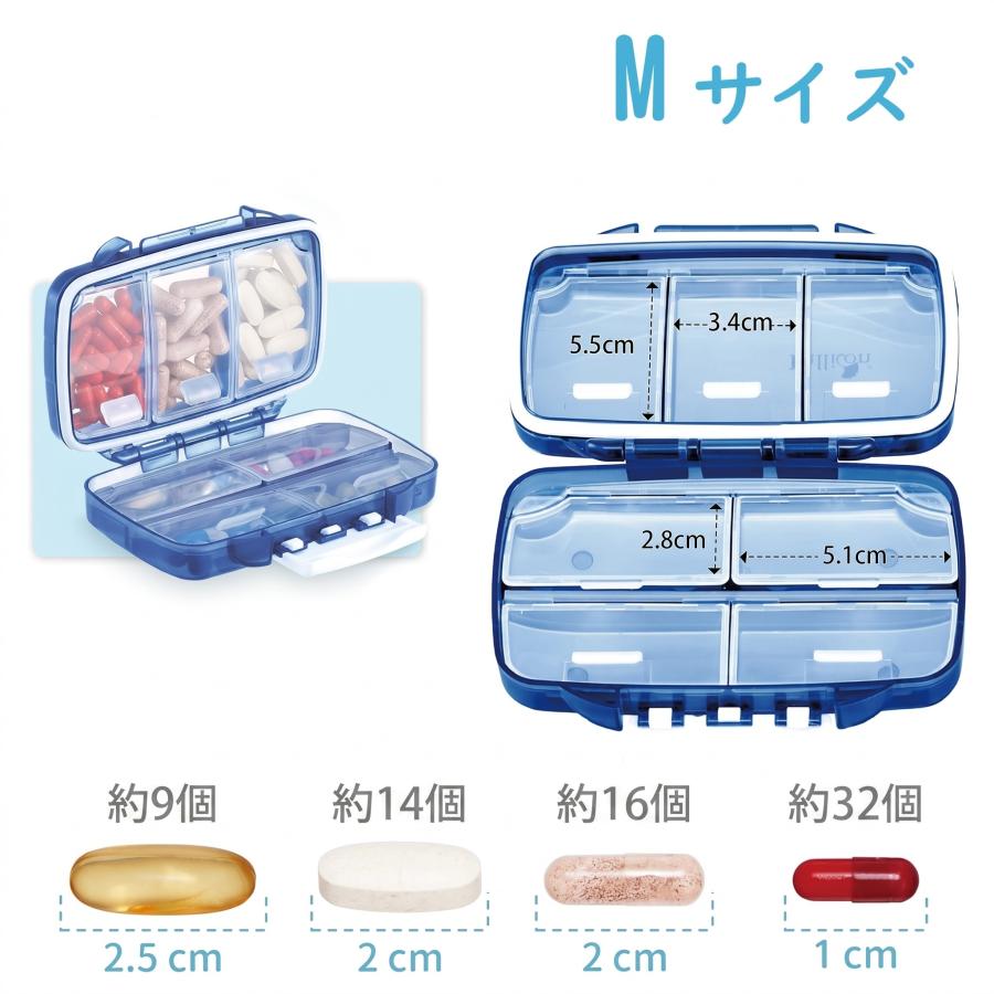 防湿 ピルケース Fullicon防湿機能付き 小さい ほぽぼシリーズ 薬ケー