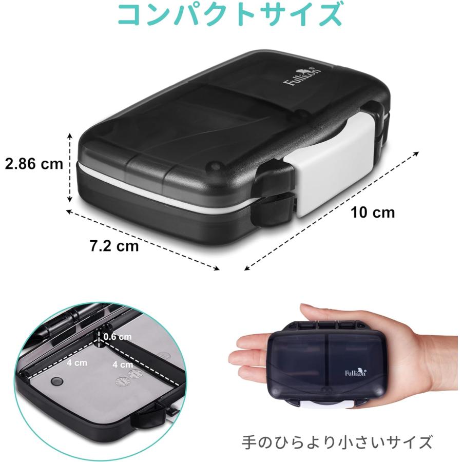 Fullicon 「ほぽぼ ミニ」Sサイズ ピルケース 防湿 小型 薬 Fullicon 「ほぽぼ ミニ」Sサイズ ピルケース 防湿 小型 薬