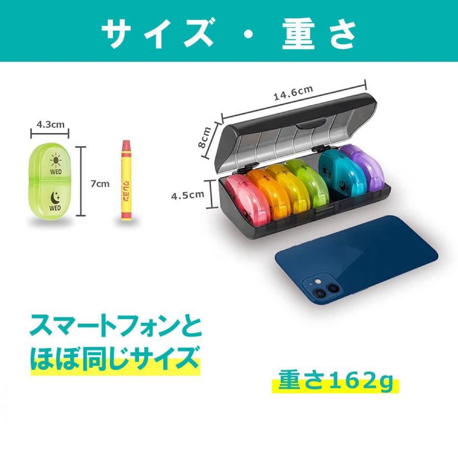 実用的 ピルケース 1週間用(1日2回)七色ピルケース 専用収納ケース付 半透明 中身が見えて使いやすい :MB027:Fulliconピルケース専門店 - 通販 - Yahoo!ショッピング 実用的 ピルケース 1週間用(1日2回)七色ピルケース 専用収納ケース付 半透明 中身が見えて使いやすい :MB027:Fulliconピルケース専門店 - 通販 - Yahoo!ショッピング