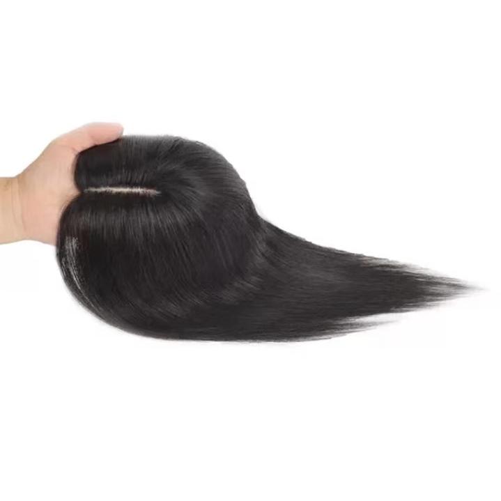 人毛100% 部分ウィッグ 自然 高品質 20cm 30cm 医療用 ロング