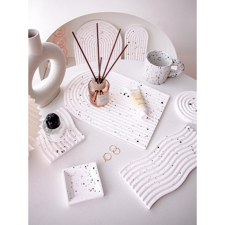 インテリア雑貨 小物入れ トレイ テラゾー柄 おしゃれ 小物収納 トレー