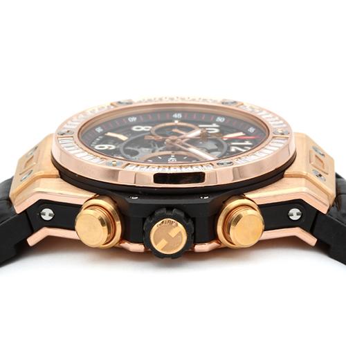 ウブロ HUBLOT ビッグバン ウニコ 411.OX.1180.RX.1904 PG×ラバー 45mm 