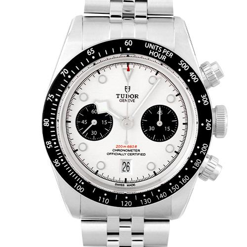 s.19.78  【極美品】 チュードル TUDOR 79360N チューダー TUDOR ブラックベイクロノ 79360N SS 41mm オパライン