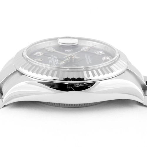 ロレックス ROLEX  デイトジャスト 28  279174G WG×SS  28mm ダークグレー文字盤  オイスターブレスレット 【レディース】【 |  | 07