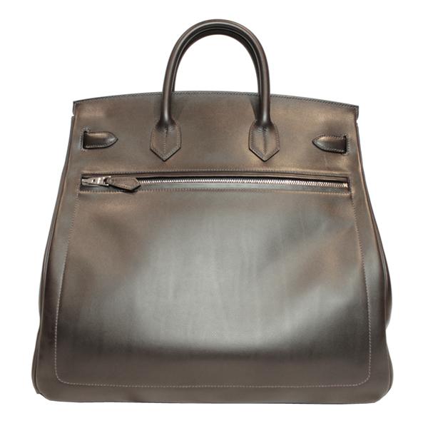 HERMES エルメス ハンドバッグ オータクロア40ロック エヴァーグレイン  