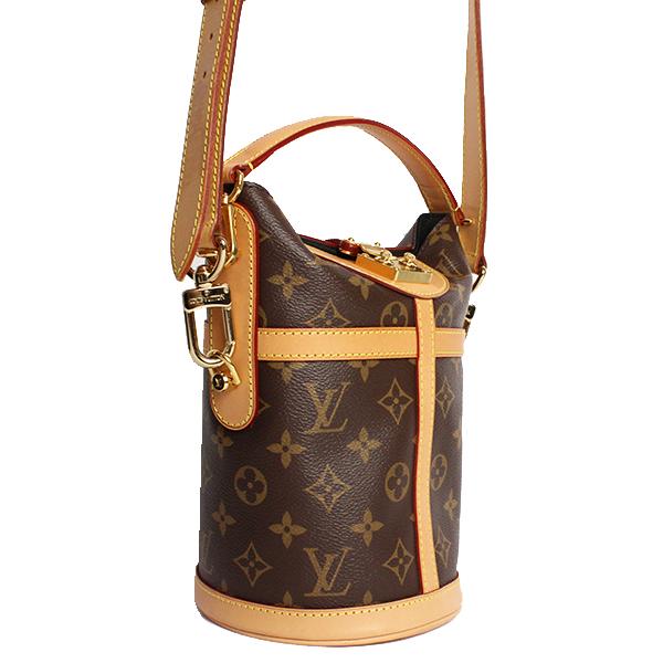 LOUIS VUITTON ルイヴィトン ショルダーバッグ ダッフルバッグ モノグラム・キャンバス モノグラム ブラウン ゴールド金具 M43587【D4256】_1