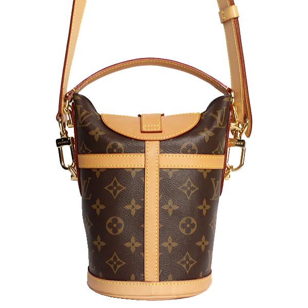 LOUIS VUITTON ルイヴィトン ショルダーバッグ ダッフルバッグ モノグラム・キャンバス モノグラム ブラウン ゴールド金具 M43587【D4256】_2