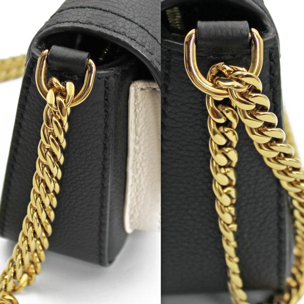 LOUIS VUITTON ルイヴィトン 財布 ロックミー・テンダー グレインカーフレザー ノワール×ホワイト ゴールド金具 M81560【D4733】の画像