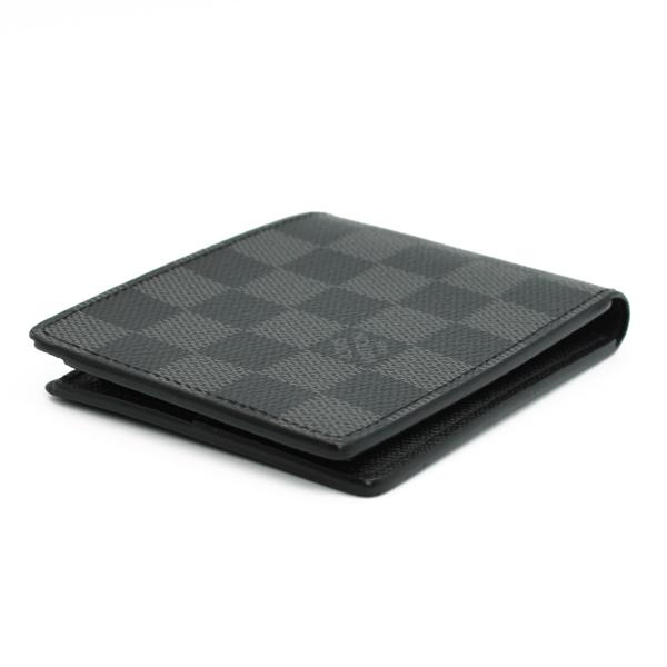 美品‼️ルイヴィトン ダミエ ポルトフォイ ユスレンダー ブラック　財布 LOUIS VUITTON ルイヴィトン 財布 ポルトフォイユ・スレンダー ダミエ