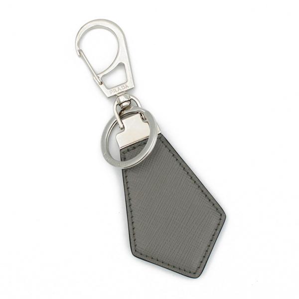 PRADA プラダ キーホルダー トライアングルロゴキーリング