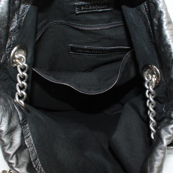 BALENCIAGA バレンシアガ バッグ クラッシュミディアムチェーントート