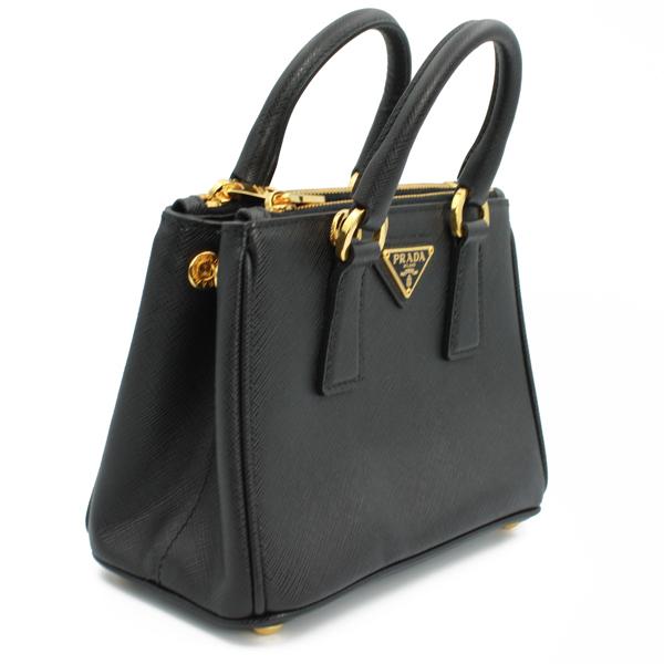 PRADA プラダ バッグ ガレリアミニ ハンドバッグ サフィアーノ