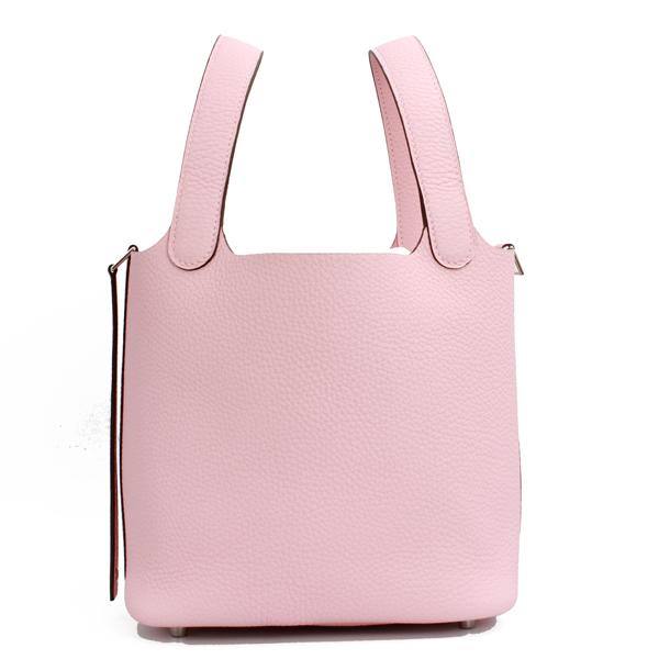 HERMES エルメス ハンドバッグ ピコタンロックPM トリヨンクレマンス ピコタン ローズサクラ シルバー金具 K刻印(2025年製造)【D6456】の画像