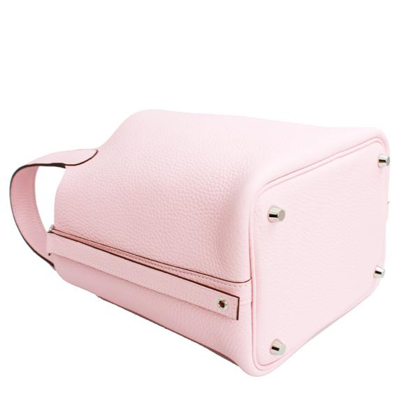 HERMES エルメス ハンドバッグ ピコタンロックPM トリヨンクレマンス ピコタン ローズサクラ シルバー金具 K刻印(2025年製造)【D6456】の画像
