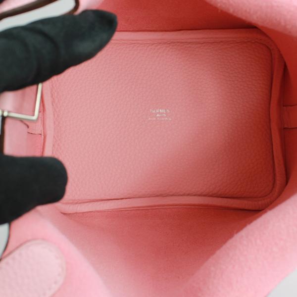 HERMES エルメス ハンドバッグ ピコタンロックPM トリヨンクレマンス ピコタン ローズサクラ シルバー金具 K刻印(2025年製造)【D6456】の画像