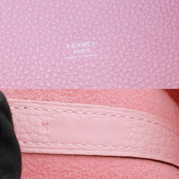HERMES エルメス ハンドバッグ ピコタンロックPM トリヨンクレマンス ピコタン ローズサクラ シルバー金具 K刻印(2025年製造)【D6456】の画像