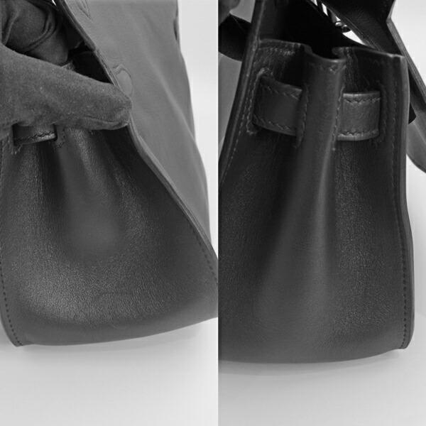 HERMES エルメス バッグ ジプシエール28 スイフト ジプシエール ブラック シルバー金具 □O刻印(2011年製造)【D6723】の画像