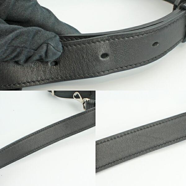 HERMES エルメス バッグ ジプシエール28 スイフト ジプシエール ブラック シルバー金具 □O刻印(2011年製造)【D6723】の画像