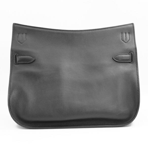 HERMES エルメス バッグ ジプシエール28 スイフト ジプシエール ブラック シルバー金具 □O刻印(2011年製造)【D6723】の画像