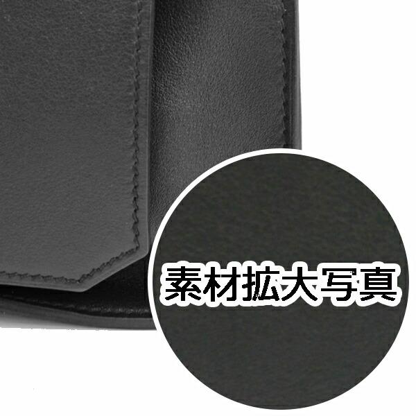 HERMES エルメス バッグ ジプシエール28 スイフト ジプシエール ブラック シルバー金具 □O刻印(2011年製造)【D6723】の画像