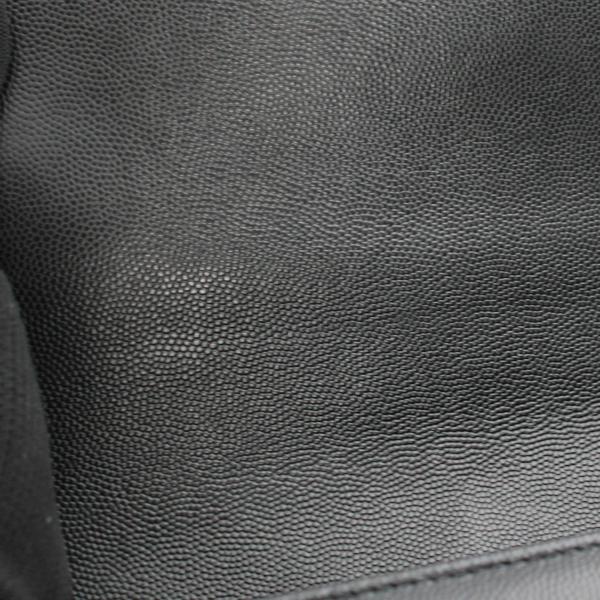 CHANEL シャネル バッグ ボーイシャネルハンドバッグ キャビアスキン ブラック ゴールド金具 A67086【D6768】の画像
