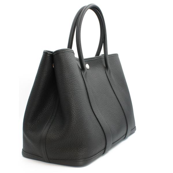 HERMES エルメス バッグ ガーデンパーティPM ネゴンダ ガーデンパーティ ブラック シルバー金具 Y刻印(2020年製造)【未使用】【D6996】の画像