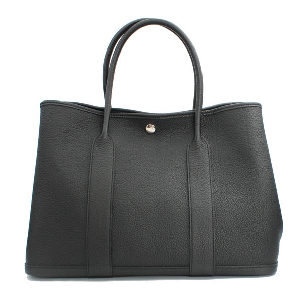 HERMES エルメス バッグ ガーデンパーティPM ネゴンダ ガーデンパーティ ブラック シルバー金具 Y刻印(2020年製造)【未使用】【D6996】の画像