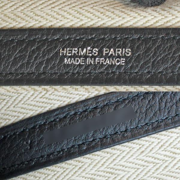 HERMES エルメス バッグ ガーデンパーティPM ネゴンダ ガーデンパーティ ブラック シルバー金具 Y刻印(2020年製造)【未使用】【D6996】の画像