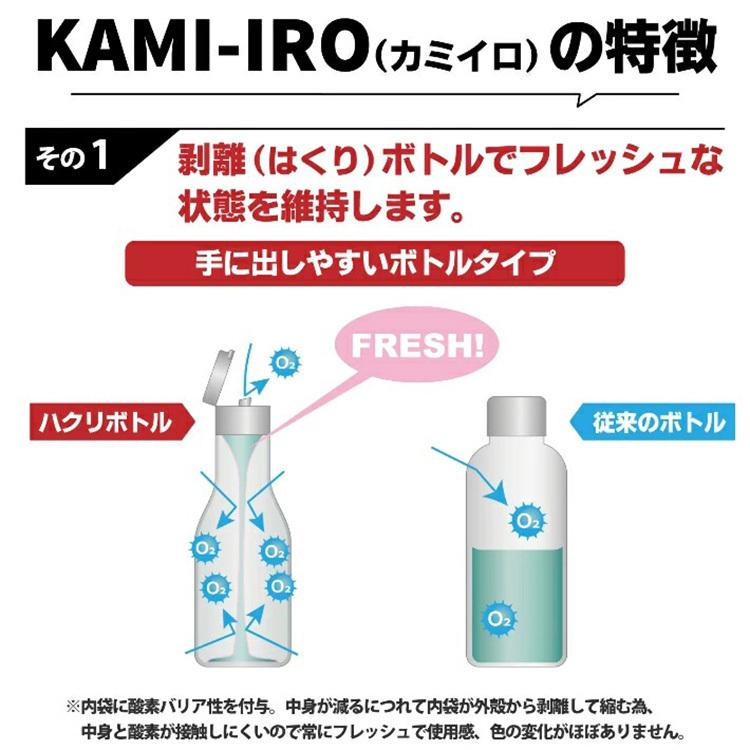 銀髪 シルバーヘア ヘアカラーワックス 2本セット カミイロ KAMI-IRO カラーワックス ヘアワックス 灰髪 グレーヘア｜tokioline-neo｜07