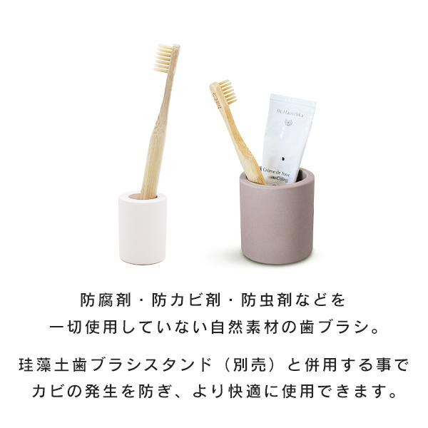竹歯ブラシ 子供用 超極細毛 かたさ ふつう (210-33) オーガニック