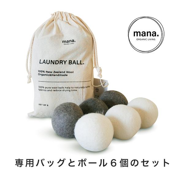 ドライボール 乾燥機用 6個セット（210-56）バッグ付き 乾燥 時短