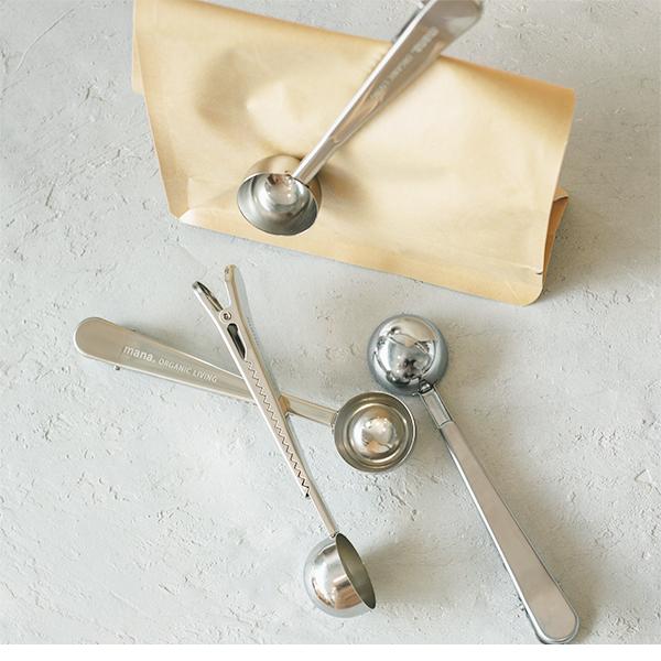 marna 計量スプーン 15ml 大さじ 2WAY 袋止めクリップ（220-48