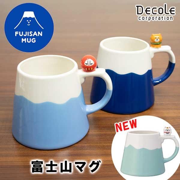DECOLE（デコレ） マグカップ 大人可愛い 大きい 陶器 300ml（230-8