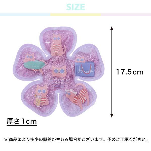 ハットピロー 帽子の中をひんやり 2025新作 可愛い 花びら 花柄 猫柄