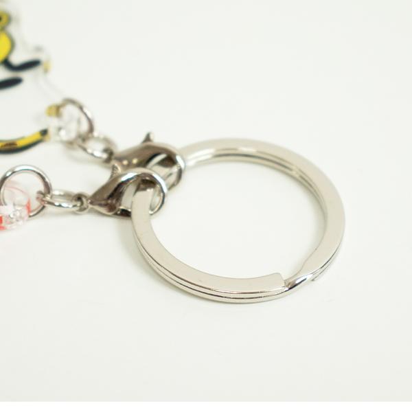 キーホルダー 2連 可愛い ディズニー 鍵 (230-28) 日本製 おしゃれ