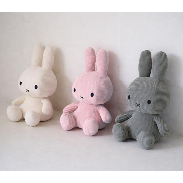 Miffy（ミッフィー） ミッフィーコーデュロイ ぬいぐるみ 50cm (240-11