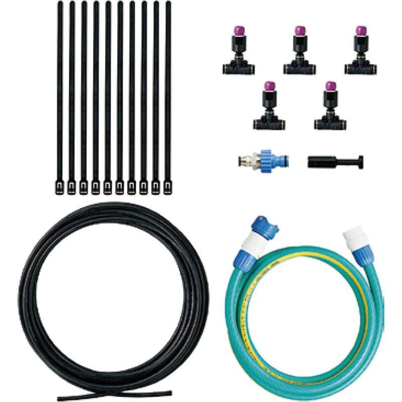 SANEI　ミストセット(水道直結タイプ)　熱中症対策に　水補給の手間なし　ECXH1711AS-13-ZA