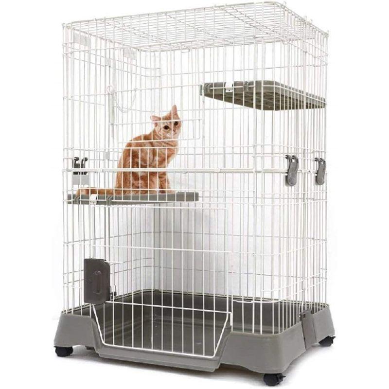マルカン キティケージ 1000 グレー 猫用 キティケージ グレー 猫用